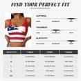 thumbnail image 6 of Lsque USA Switzerland Printed Women'S Sports Bra, Compression, Moisture Wicking, High-Impact Sports Bra For Women,Supportive sports bra-XX-Large, 6 of 9