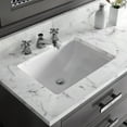 thumbnail image 6 of Water Creation Madalyn 72" Wood Double Bathroom Vanity in Cashmere Gray & White, 6 of 7
