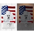 thumbnail image 2 of Carolines Treasures SC9629CNL White Toy Poodle with American Flag USA Ceramic Night Light 6x4x3" multicolor, 2 of 2