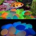 thumbnail image 3 of Fznkrag 300pcs Luminous Black Pebble Luminous Stone DIY Decorative Gravel Fish Tank Aquarium Indoor Outdoor Patio Decoration, 3 of 8