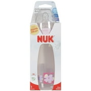 Nuk Orthodontic Medium Flow Silicone Bottle, 10 oz