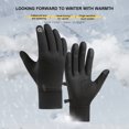thumbnail image 4 of Guantes de ciclismo unisex resistentes al viento y al frío guantes de invierno para deportes al aire libre, 4 of 9