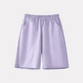 thumbnail image 5 of Jalioing Summer Athletic Shorts for Kids Lightweight Knee Length Casual Loose Outdoor Sport Shorts with Pocket, 5 of 7