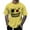 Yellow, variant on Men's Oversized Summer T-Shirt with 3D Print Design for Streetwear and Casual Everyday Comfort