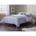 thumbnail image 5 of AFI Orlando King Platform Bed with Open Footboard and Turbo Charger in Walnut-Finish:White, 5 of 5