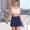 Dark Blue, variant on Only Moment Tennis Skirts for Women with Shorts Polyester,Spandex Yoga Shorts Casual Boho Ruffle Tiered Skorts High Waist Mini Skirts Golf Tennis Crochet Shorts Skorts for Women Black,XS