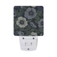 thumbnail image 5 of Yayeee LED Plug in Night Light for The Home with Auto Dusk to Dawn Light Sensors, 2 Pack, Dark Floral, 5 of 6