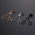thumbnail image 3 of 3 Pcs Eyelash Curler With Refill Pads No Pinching Mini Lash Curler Fits All Eyelash Shapes, Gold, 3 of 3