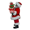thumbnail image 4 of Kurt S. Adler 10.5 in. Fabriche African American Santa with Gifts, 4 of 8