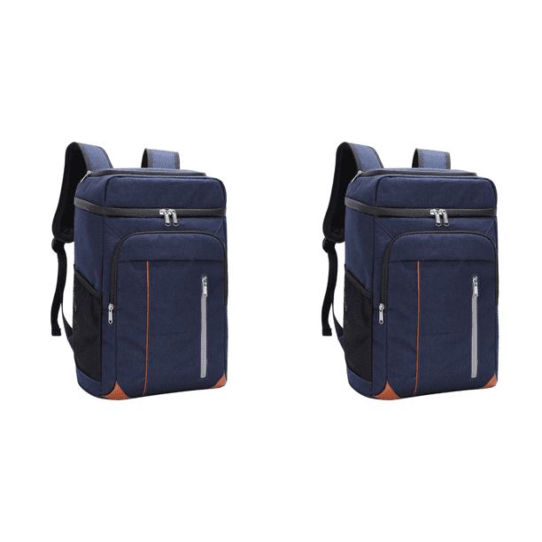 Mochila Fresca para Acampar Ligera Playa Senderismo Barbacoa (oscuro) Azul