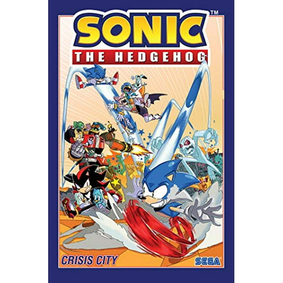 Pre-Owned Sonic The Hedgehog, Vol. 5: Crisis City Paperback