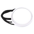 thumbnail image 3 of Glass Convex Lens Clear Vision Diving Adjustable Rearview Mirror, 360 Degree Adjustable Diving Rearview Mirror, for 35cm/13.8In Buckle Lanyard Side Hanging Black,White, 3 of 7