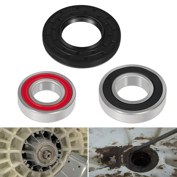 Washer Seal Bearing Replacement Rebuild Parts Kit Fit For Samsung DC97-17004A DC97-17004B DC97-17004E DC97-17040B DC62-00156A DC97-19636A WF393 WF395 WF24H WF405 WF42H Washer Tub Drum Shaft Assembly