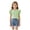 Green, variant on Toddler Girl Tshirts Girls Cap Sleeve T Shirts Ruched Knot Side Summer Crewneck Casual Tops Blouse Tee(Purple,18-24 Months)