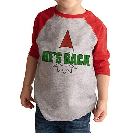

7 ate 9 Apparel Kid s Funny Elf Christmas Shirt Red