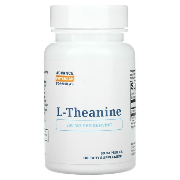 Advance Physician Formulas L-Theanine, 200 mg, 60 Capsules