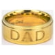 thumbnail image 5 of Anillos para mujer, regalos para mujer, joyería de acero de titanio con letras de moda para hombre, 1 anillo para mujer, 5 of 5