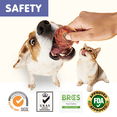 thumbnail image 5 of PAWUP Dog Treats Duck Jerky Rings, High Protein Training Treats for Small Medium Large Dogs, Heart Health with Taurine, 10.6oz, 5 of 9