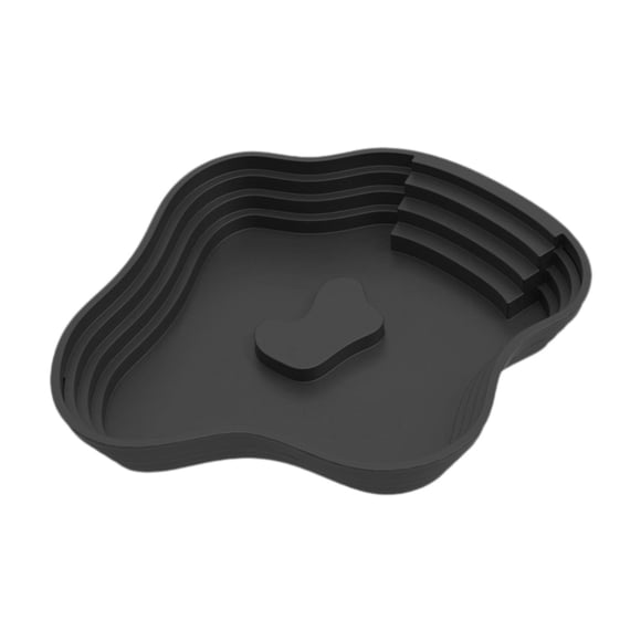 Decoración de la piscina de la piscina de es de la piscina de es para la serpiente de hámster Negro S