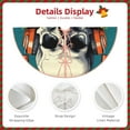 thumbnail image 3 of Sikiie Modern Hip-Hop Skull Nativity Christmas Tree Skirt, Jesus Christian Winter Holiday Tree Mat Decoration(30-48IN)30", 3 of 6