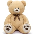 thumbnail image 1 of Oso de peluche gigante Tezituor, color crema, 130 cm, 1 of 6