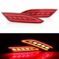 thumbnail image 2 of Rear Bumper Reflector Tail Signal Light LED For Honda HR-V HRV Vezel 2015-2018, 2 of 5