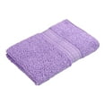 thumbnail image 2 of Mainstays Basic Washcloth, Soft 100% Cotton and Highly Absorbent Washcloth, Lavender, 2 of 6