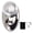 Electroplating Gray, variant on YAHHU Mens Beard Trimmer Professional Stylish Small Portable Efficient Rechargeable Precise Trim Electric Barber Clipper for Home Travel Salon Hair Cutting Grooming Kit, Electroplating Gray