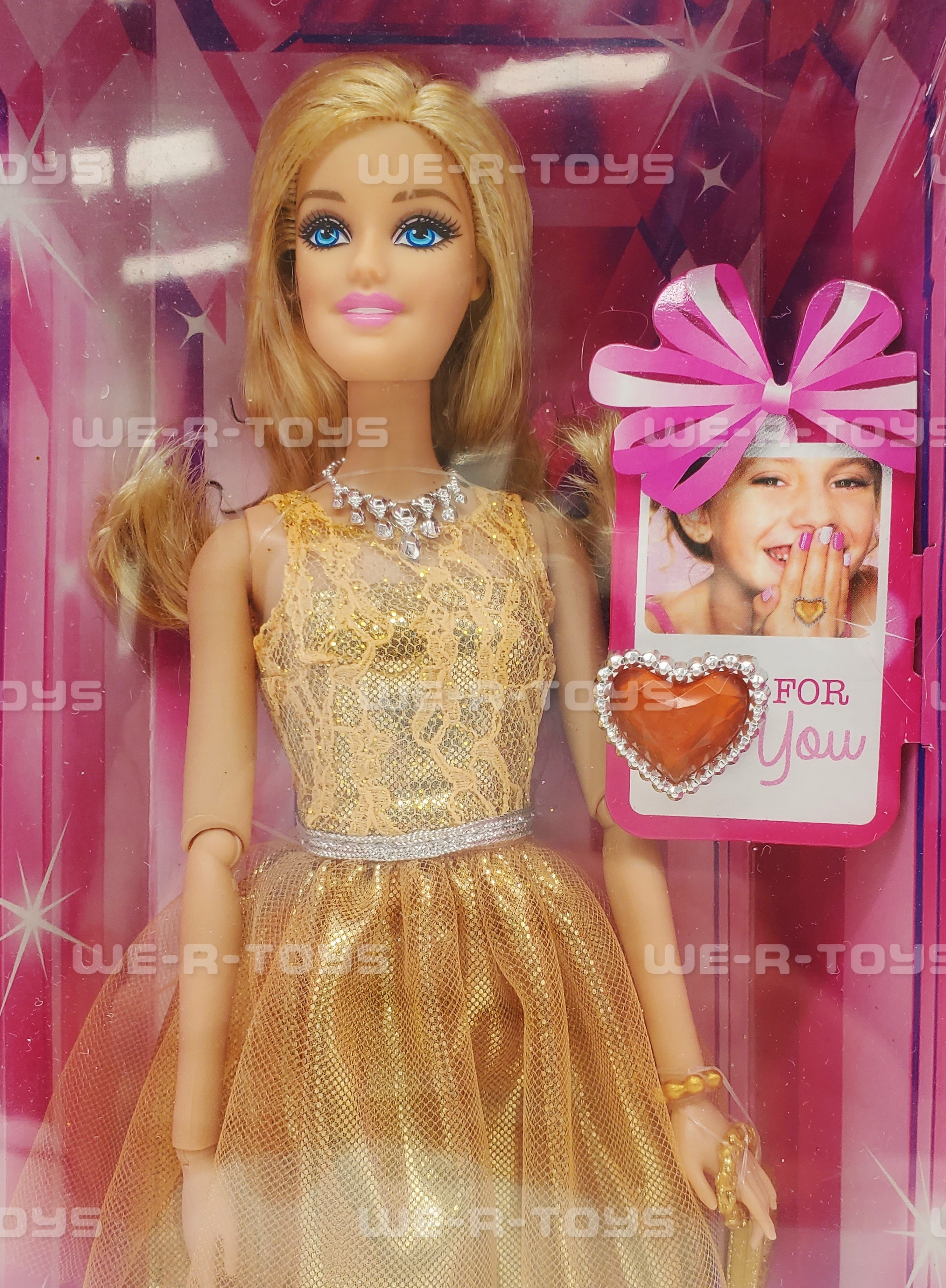 Barbie November Citrine Birthstone Doll 2014 Mattel No CDK16 NRFB - image 2 of 7
