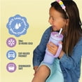 thumbnail image 3 of Vaso para niños Ello Oasis, 532 ml, a prueba de fugas, color lavanda, 3 of 8