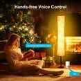 thumbnail image 3 of Shineslay A C85-265V 11W Hexagone RGB Debout Supporté Sans Fil Connecté/ Contrôle par Application Téléphonique/ Contrôleur/ Contrôle Vocal/ 32 Modes Multicolores/ Réglage Personnalisé DIY/ Synchronisation/ Blanc Éclatant, 3 of 7