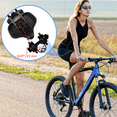 thumbnail image 3 of Bike Seat with Backrest, Oversized Bicycle Saddle with Back Support, Wide Bike Padded PU Cushion Saddle, Universal Saddle Replacement for Tricycle, Height Adjustable, Black, 3 of 6