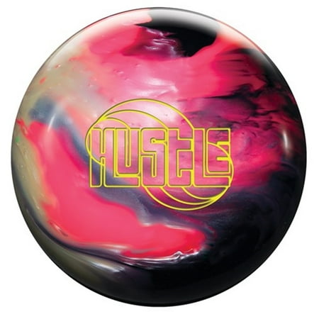 Roto Grip Hustle Bowling Ball- Pink/Onyx/White (15 lb)