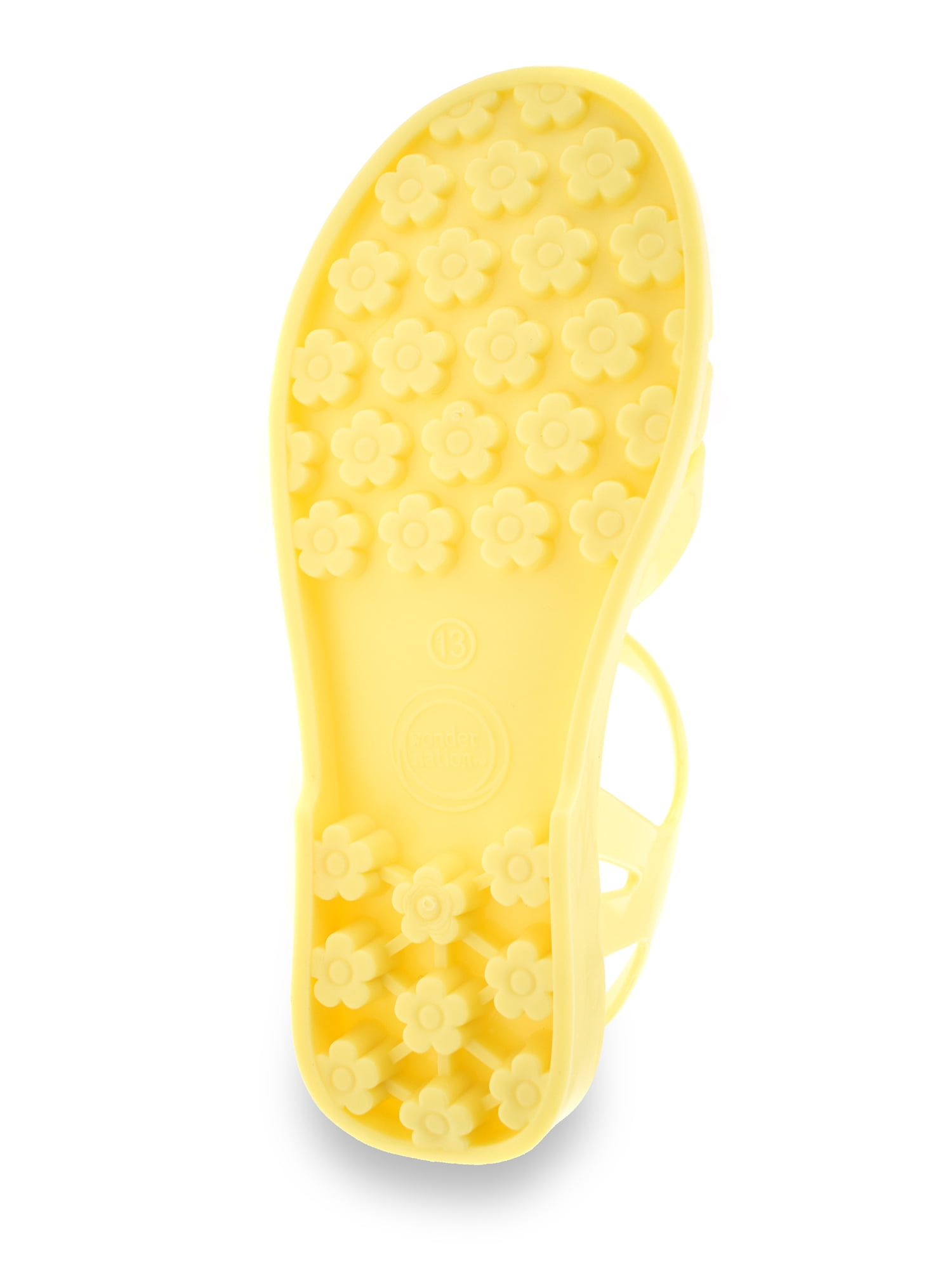 Wonder Nation Girls Jelly Sandals