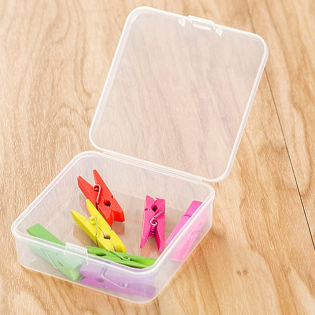 unbranded 20Ud Caja Transparente Para Guardar Accesorios Y Herramientas Con Tapa Segura