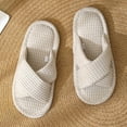 thumbnail image 6 of Summer House Slippers for Women Non-Slip Open Toe Slip-on Slides Shoes Women's Fashion Casual Outdoor Indoor Beach Sandals, 6 of 7