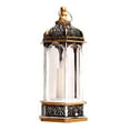 thumbnail image 2 of Happy Date Vintage Decorative Lantern with LED Pillar Candle - Outdoor Lantern Waterproof Lanterns Battery Powered Lanterns Decorative Wedding - LED Lantern, 2 of 8