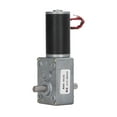 thumbnail image 1 of Gear Motor DC 24V Speed Reduction Self Locking Dual Shaft Reversible Worm Geared Motor 5RPM, 1 of 14
