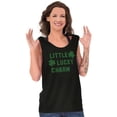 thumbnail image 4 of St Patricks Day Little Lucky Charm Tank Top T Shirts Men Women Brisco Brands S, 4 of 5