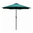 thumbnail image 1 of Open Box Four Seasons Courtyard 9’ Polyester LED Patio Umbrella & Steel Pole, Green, 1 of 8