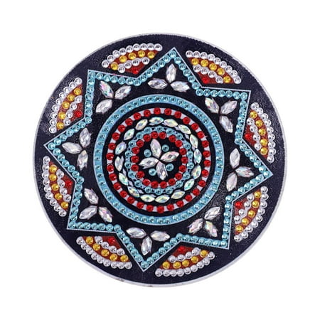 

HZEWLS Acrylic Diamond Painting Coaster DIY Mandala Cup Cushion Table Placemat (BD002)