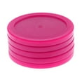 thumbnail image 1 of 5 Pcs 62mm Rondelles de Remplacement pour Tables de Hockey sur Air Taille Complète RedPink, 1 of 5