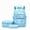 Blue, variant on 3 Pcs School Backpack for Teens Backpack For Water High Back With Backpack Ensemble Travel Bag