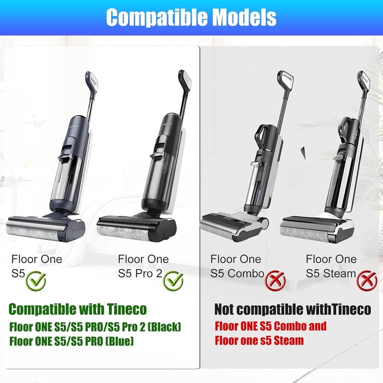 Tineco S5/S5 Pro 2 Replacement Water Tanks - Perfect Fit For Your Smart Wet Dry Vacuum Cleaner