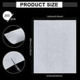 thumbnail image 2 of 200 pc Polyester Disposable Absorbent and Stain-Repellent Sheets Rectangle White 280x110x0.5mm, 2 of 6