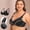 Black, variant on TAGOLD Womens Plus Size Bra,Summer Casual Bras for Womens,Ladies Traceless Comfortable No Steel Ring Lace Breathable Gathering Bra Woman Underwear