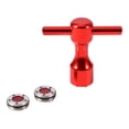 thumbnail image 1 of Herwey 2 Pcs Poids Rouges pour Putters de Golf + Outil Clé de Golf pour Putters Scotty Cameron, Poids pour Putter, Poids de l'Outil Clé, 1 of 8