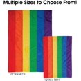 thumbnail image 4 of In the Breeze 3612 — Rainbow Garden Flag, Colorful Garden Accent, Pride Decoration, 4 of 5