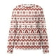 thumbnail image 4 of Sudaderas de Cuello Redondo de Navidad Para Mujer Moda Casual Impreso Blusa de Manga Larga Tops Con Capucha Odeerbi  ODB193526, 4 of 5