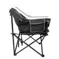 thumbnail image 4 of Caravan Sports Elite Club Chair with Cloud Comfort – Plush Oversized Folding Chair with Extra Cushioning, Portable Relaxing Outdoor Chair for Camping, Tailgating & Backyard, 4 of 5